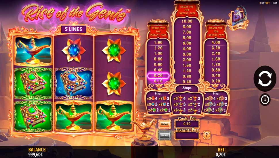 Rise of the Genie Slot - Review, Free & Demo Play preview