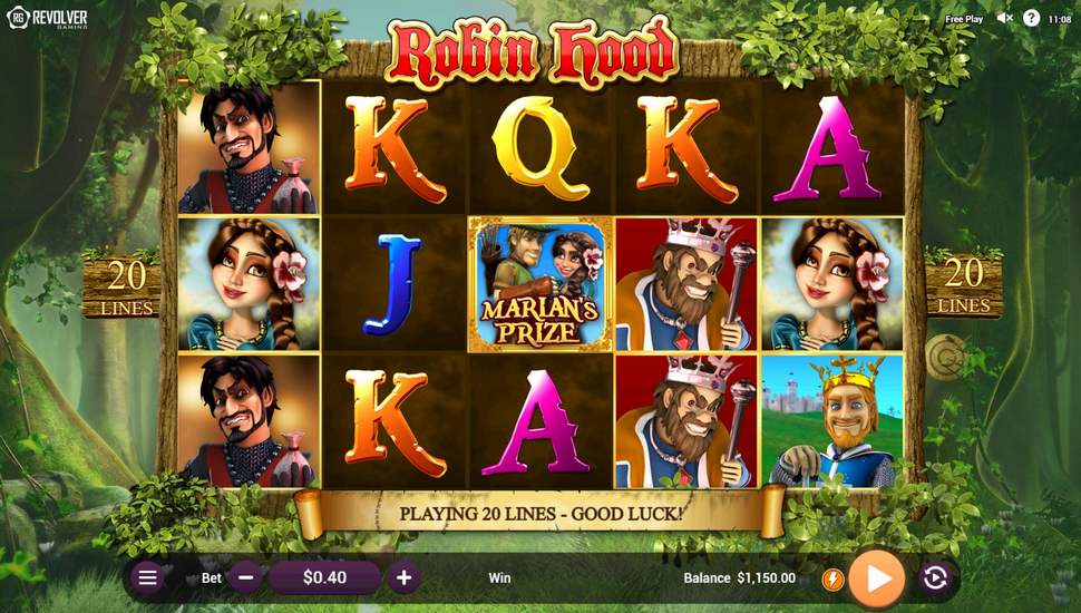Robin Hood and his Merry Wins Slot - Review, Free & Demo Play preview