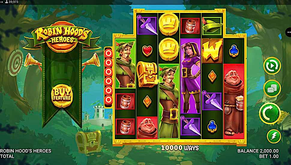 Robin Hood's Heroes Slot - Review, Free & Demo Play preview