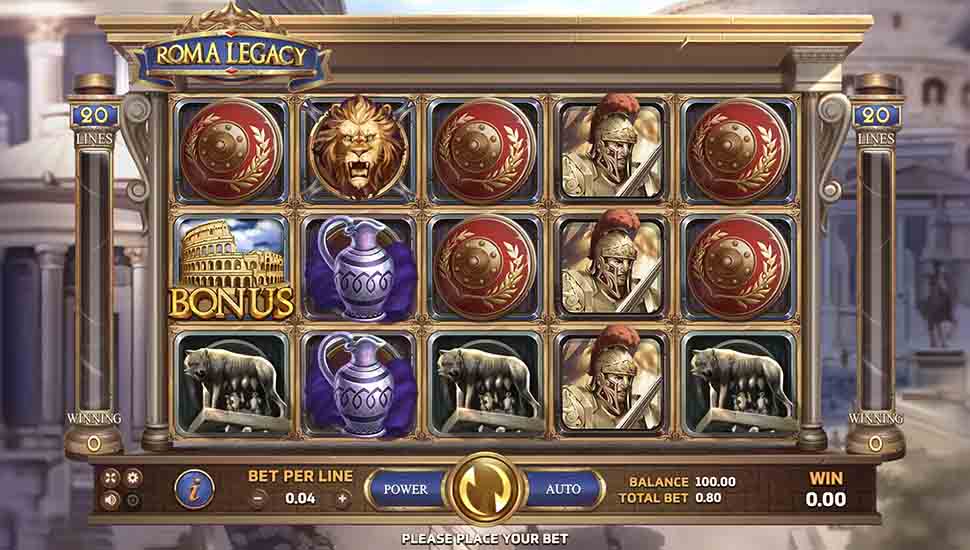 Roma Legacy Slot Review | Demo & Free Play | RTP Check