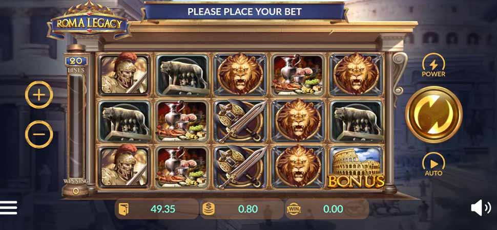 Roma Legacy slot mobile