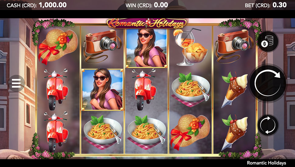 Romantic Holidays slot preview