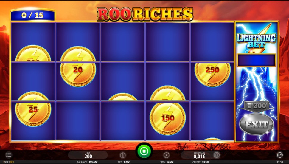 Roo Riches slot - feature