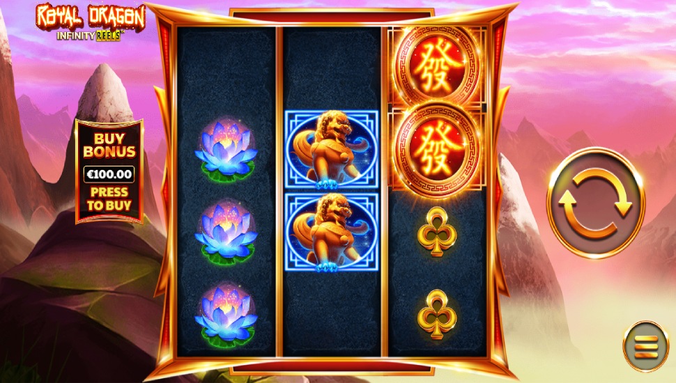 Royal Dragon Infinity Reels slot by Yggdrasil  preview