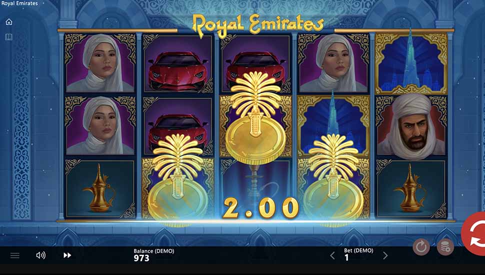 Royal Emirates scatters pays