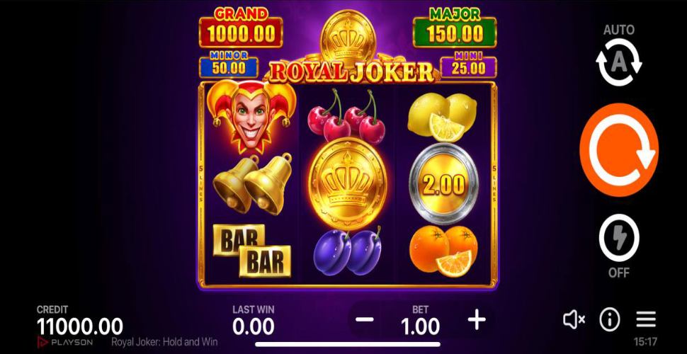 Royal Joker Hold and Win slot mobile