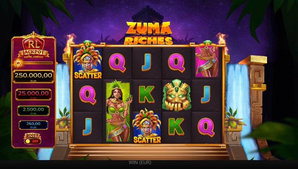 Royal League Zuma Riches Slot preview