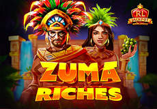 Royal League Zuma Riches Slot Logo
