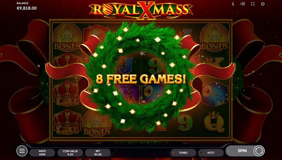 Royal Xmass slot machine