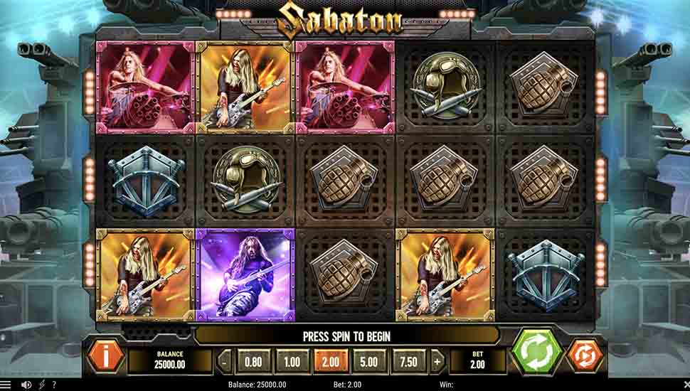 Sabaton Slot - Review, Free & Demo Play