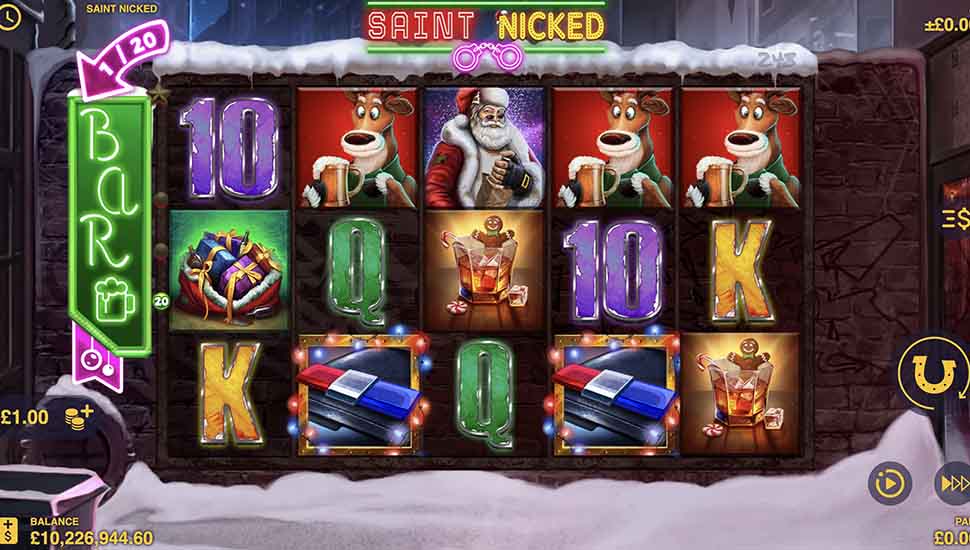 Saint Nicked Slot - Review, Free & Demo Play