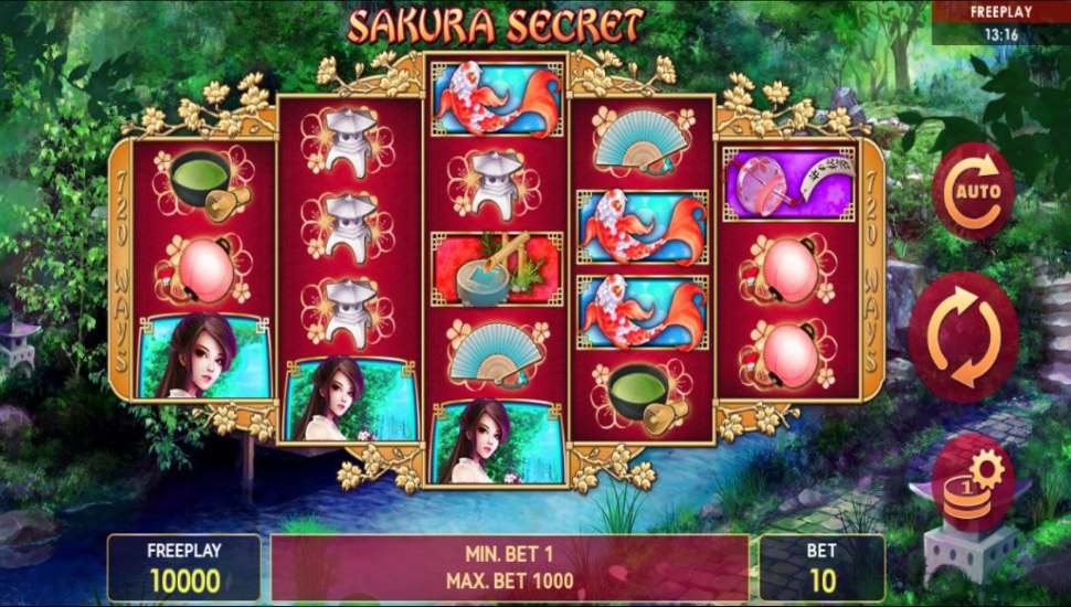 Sakura Secret slot mobile