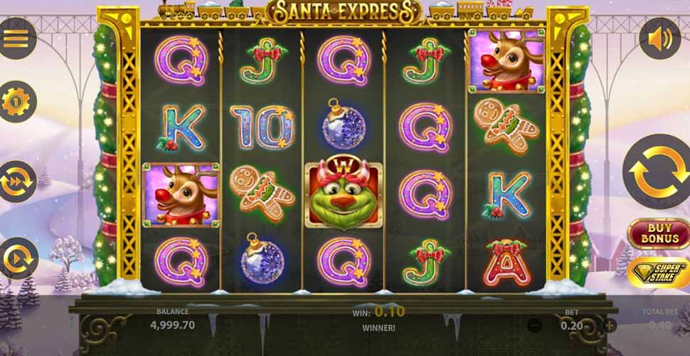 Santa Express slot mobile