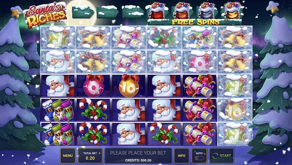 Santa's Riches slot mobile