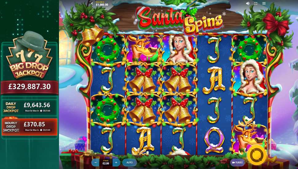 Santa Spins Slot - Review, Free & Demo Play preview