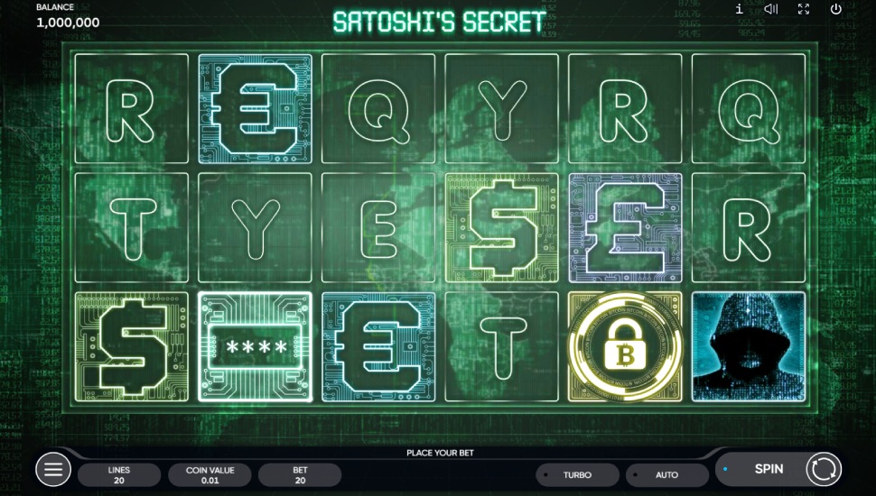 Satoshi’s Secret Online Slot by Endorphina