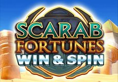 Scarab Fortunes Win & Spin Slot - Review, Free & Demo Play logo