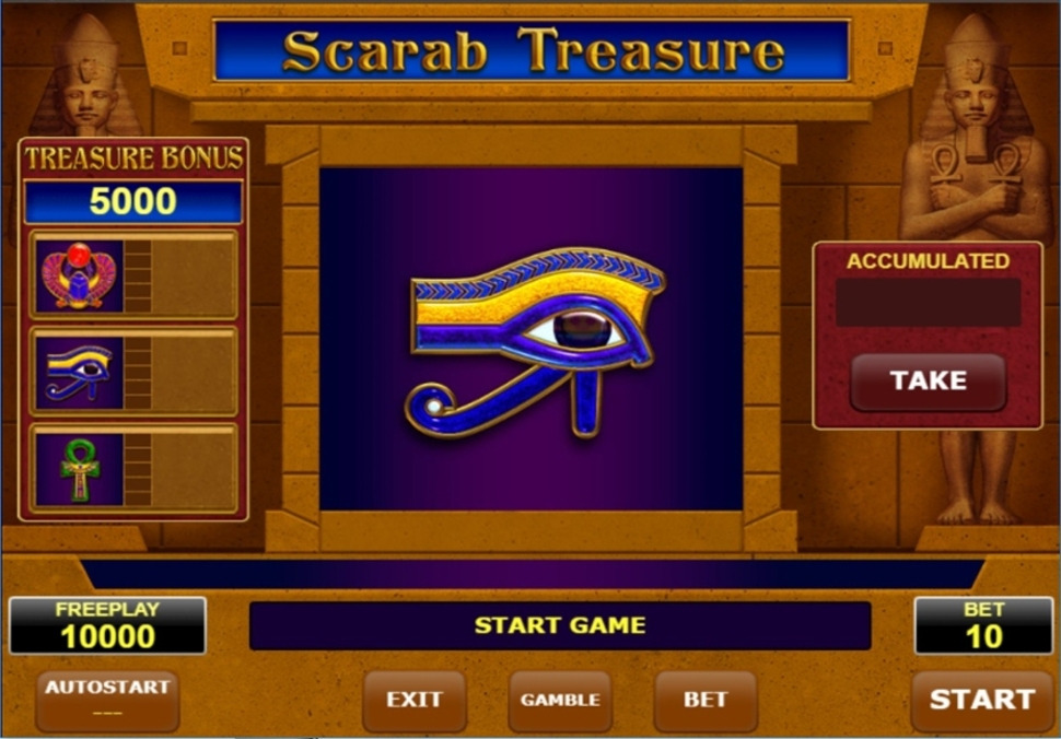 Scarab Treasure Online Slot by Amatic preview