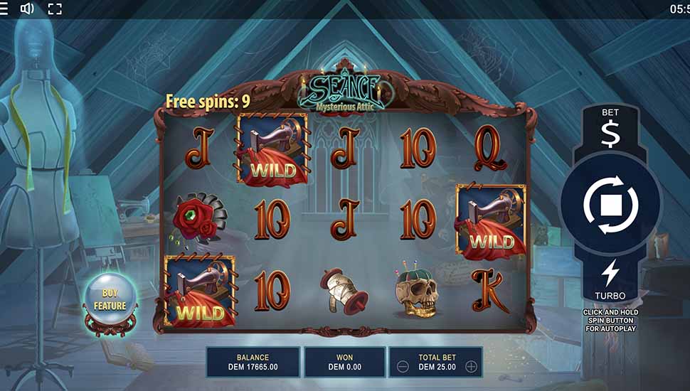 Seance Mysterious Attic slot Stitchy Free Spins