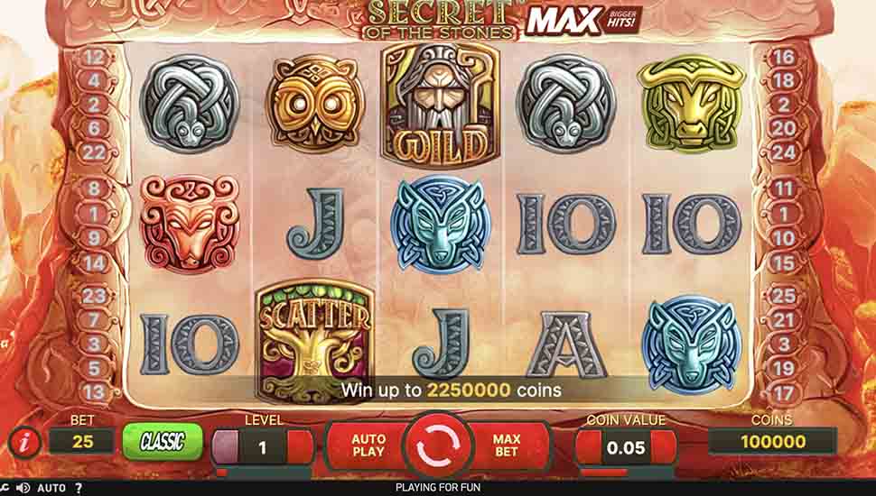 Secret of the Stones MAX Slot - Review, Free & Demo Play preview
