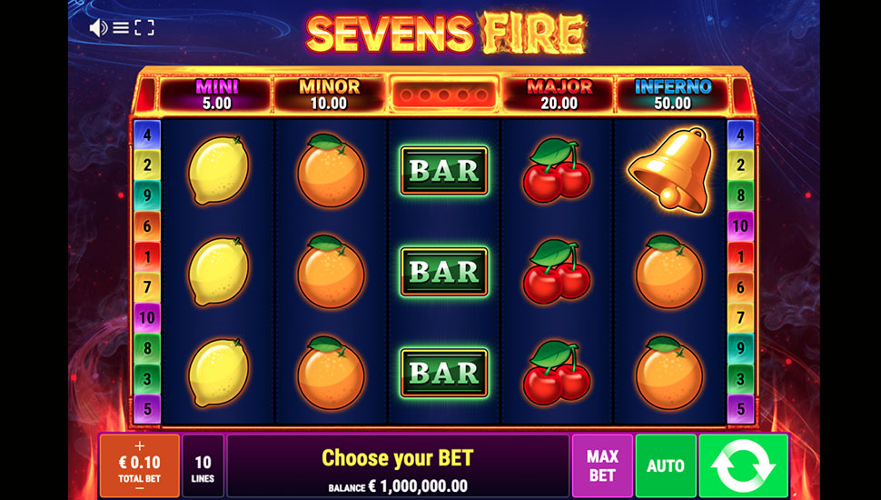 Sevens Fire slot