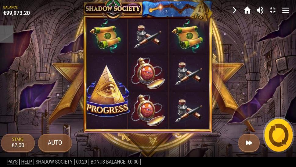 Shadow Society Slot Mobile