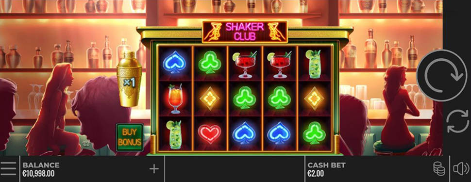 Shaker Club slot mobile