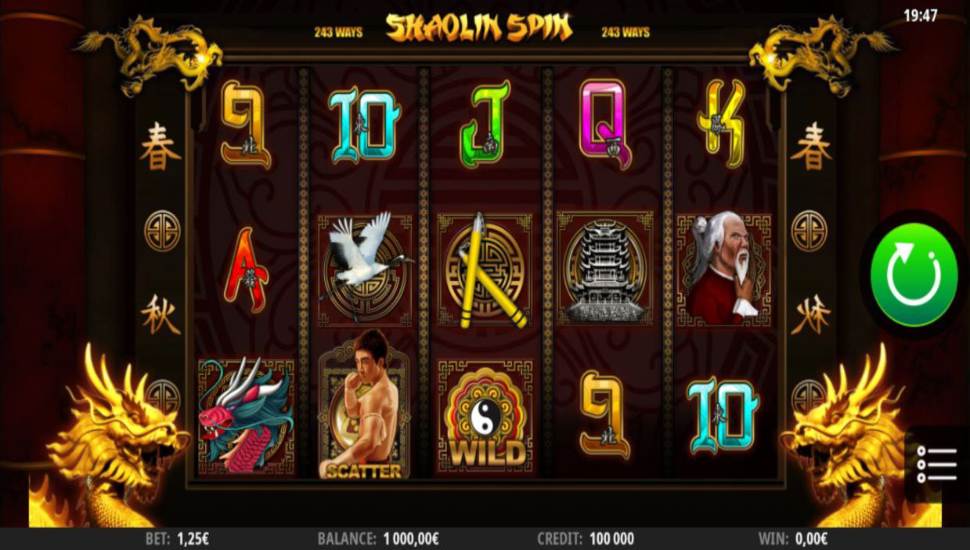 Shaolin Spin slot mobile