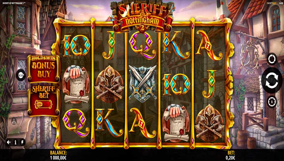Sheriff of Nottingham 2 Slot - Review, Free & Demo Play preview