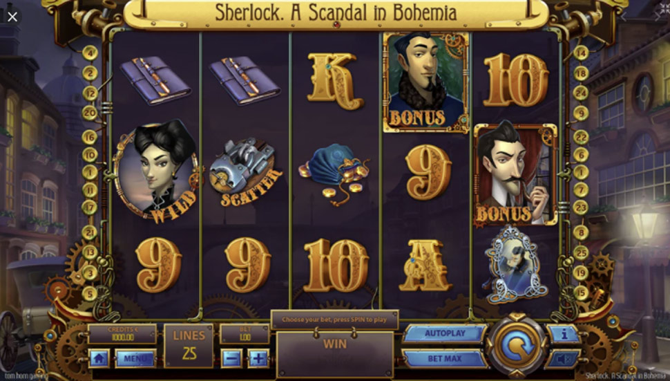 Sherlock - A Scandal in Bohemia - slot
