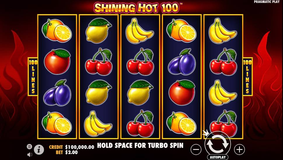 Shining Hot 100 Slot - Review, Free & Demo Play preview