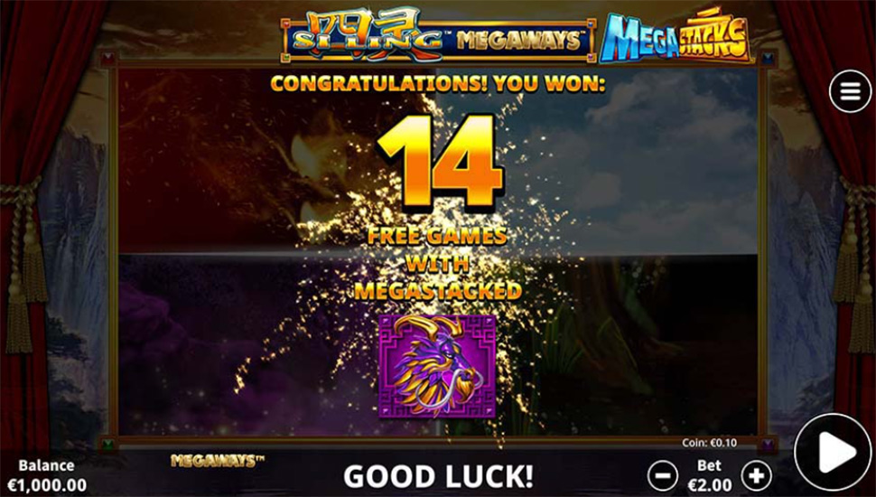 Si Ling Slot - Si Ling Mystery Feature