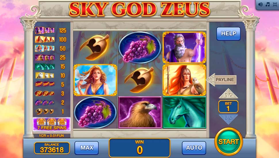 Sky God Zeus 3x3