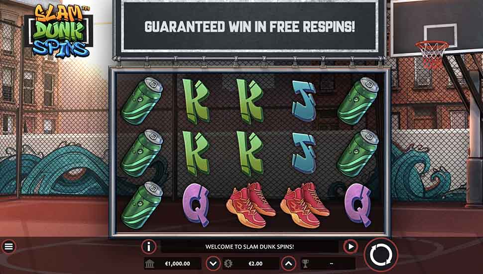 Slam Dunk Spins Slot - Review, Free & Demo Play