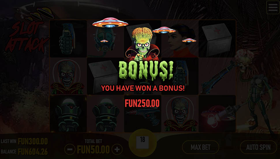 Slot Attack slot bonus