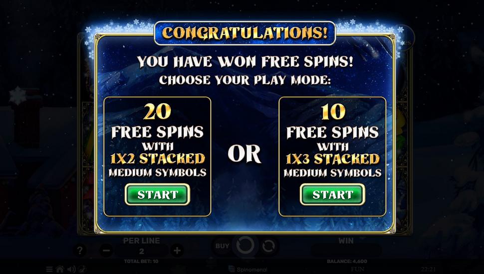 Snowing Gifts Slot - Free Spins