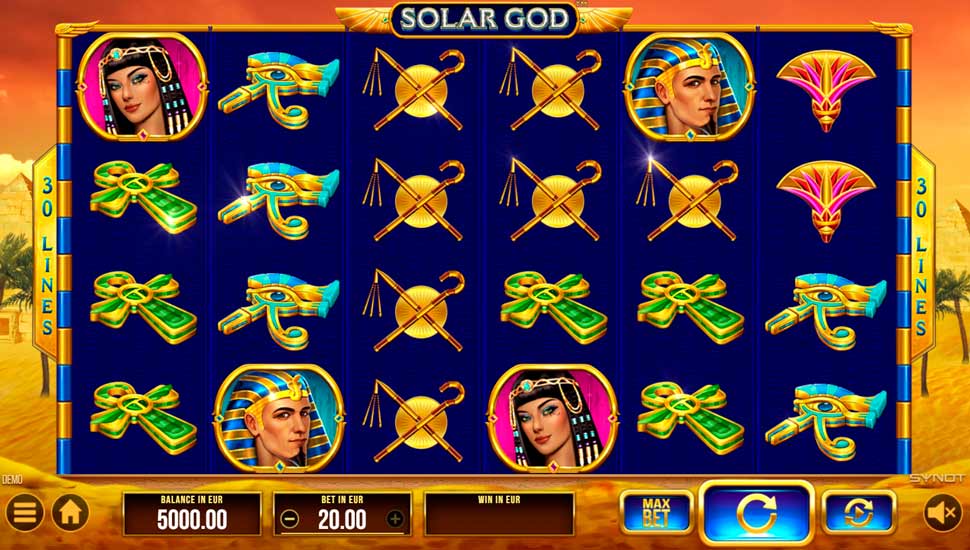 Solar God Slot - Review, Free & Demo Play preview