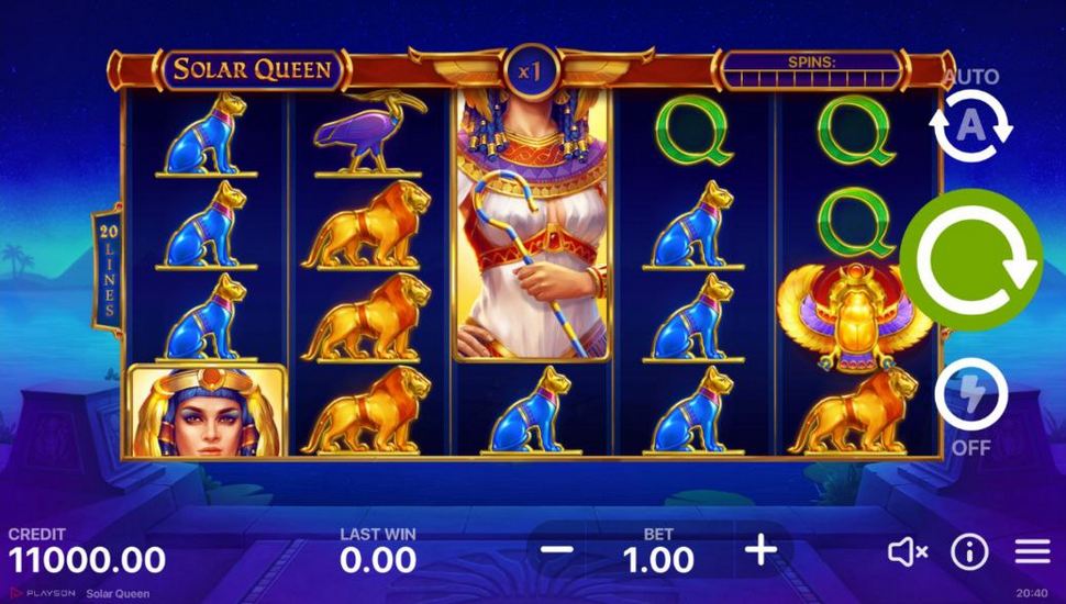 Solar Queen Slot Mobile