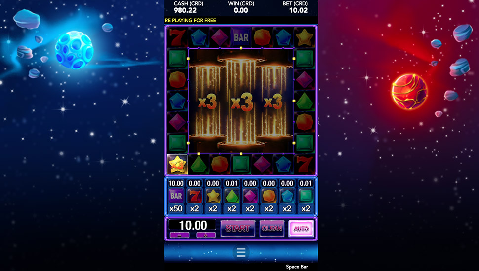 Space Bar slot machine
