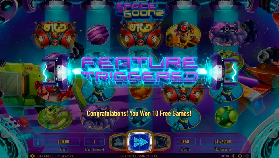 Space goonz slot - Free Spins