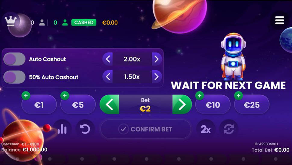 Winning Strategy for Pragmatic Play's Spaceman Casino Game