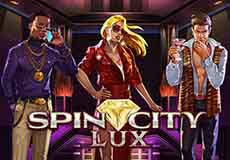 Spin City Lux slot Logo