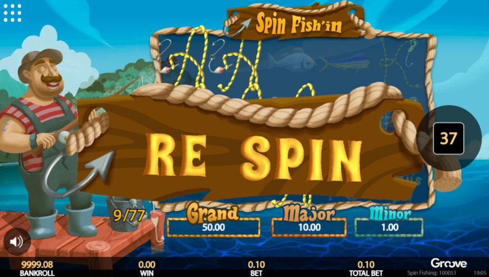 Spin Fish'in slot - feature