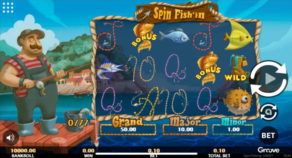 Spin Fish'in slot mobile