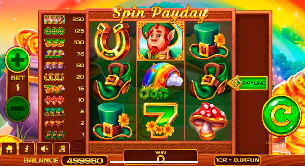 Spin Payday 3x3 slot mobile