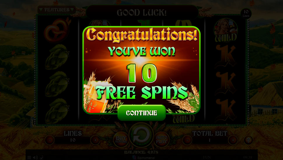 Spinning Beers slot Free Spins