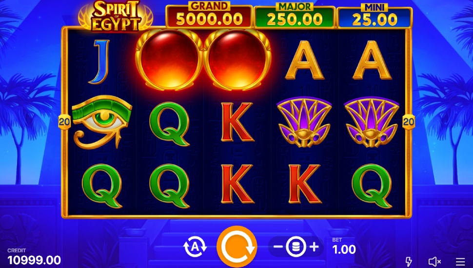 Spirit of Egypt: Hold & Win Slot by Playson 
