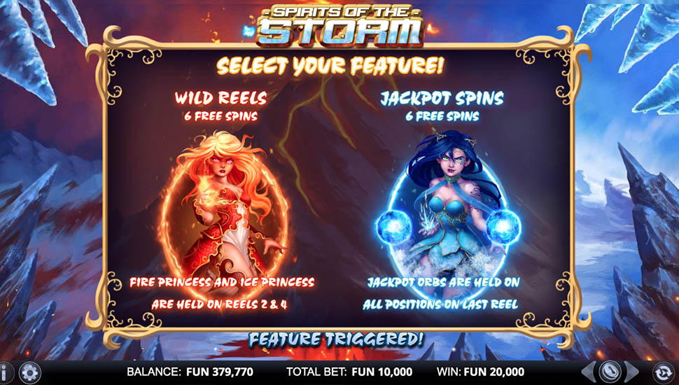 Spirits of the Storm slot machine