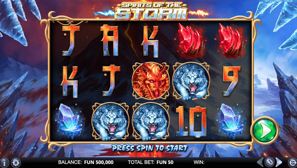 Spirits of the Storm slot preview