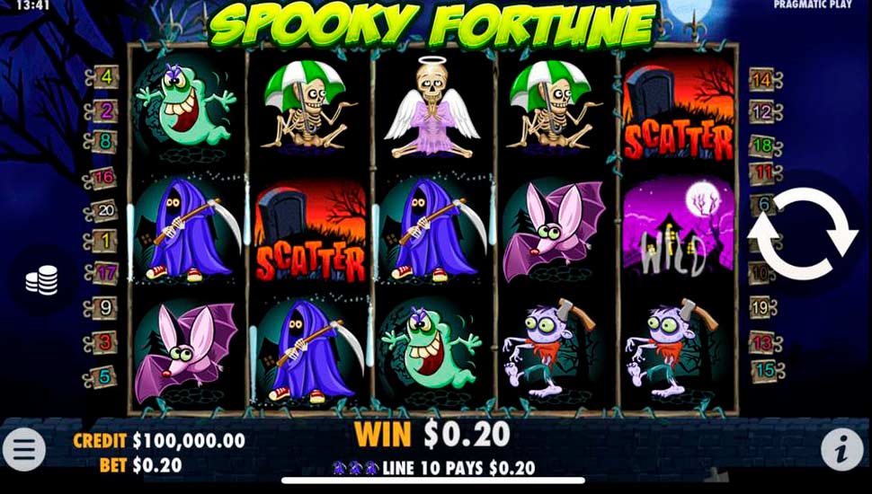Spooky fortune slot mobile